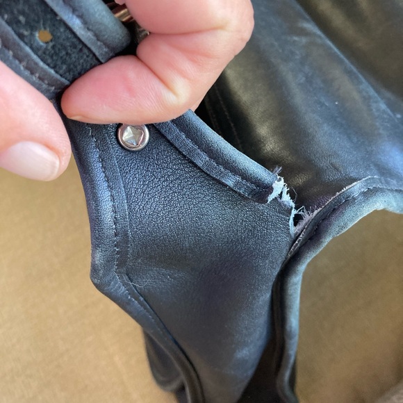 Coach Vintage Metropolitan Unisex Leather Briefcase Brass/Black - Picture 8 of 12